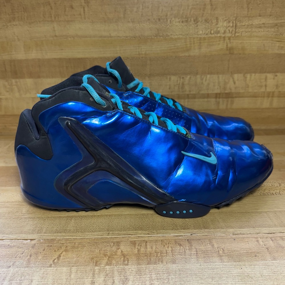 Nike Zoom Hyperflight Game Royal Blue Teal 599503-400 Mens 10.5 Basketball Shoes